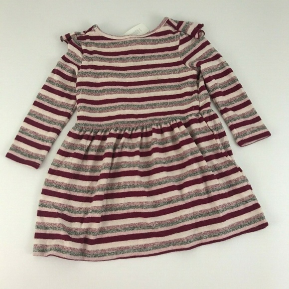 Gymboree Berry Stripe Ruffle Feathersoft D… - Picture 2 of 6